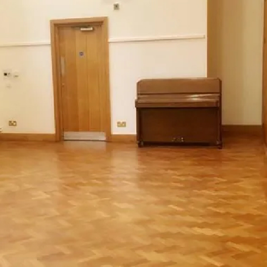 Hall with piano