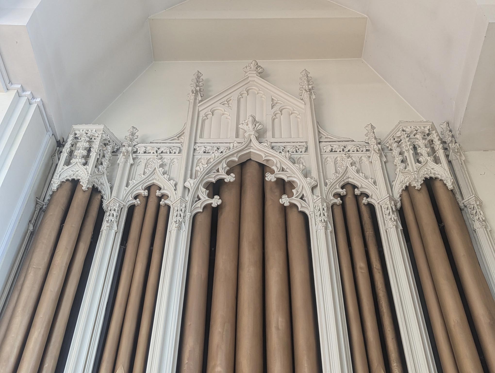 Organ pipes
